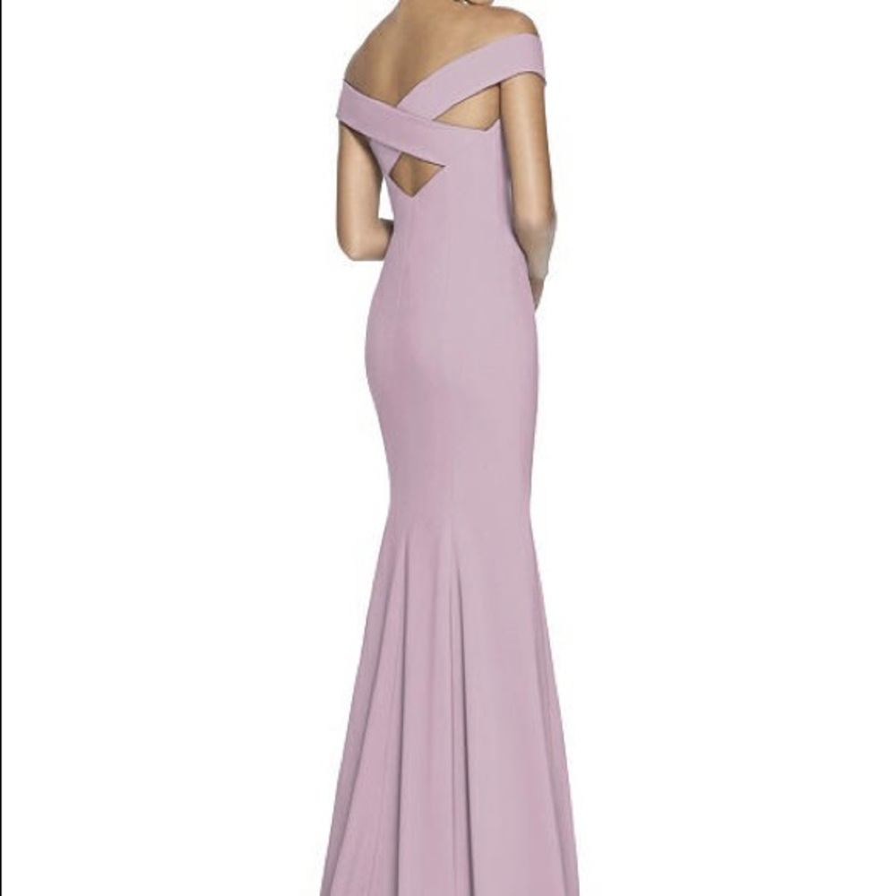 Dessy Suede Rose 3102